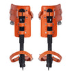 VEVOR Tree Climbing Spikes Set Climbing Spurs Alloy Steel Safety Rope Hareness
