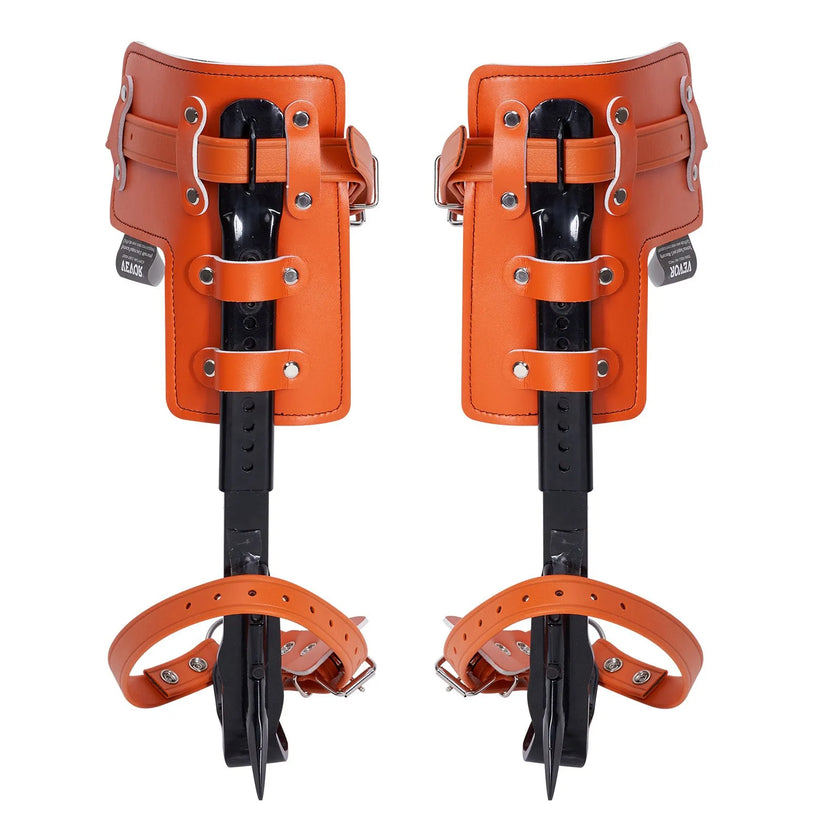 VEVOR Tree Climbing Spikes Set Climbing Spurs Alloy Steel Safety Rope Hareness