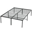 VEVOR 18 Inch Full Metal Bed Frame Platform, No Box Spring Needed, 1500 lbs Loading Capacity Embedded Heavy Duty Mattress Foundation with Steel Slat Support, Easy Assembly, Noise Free