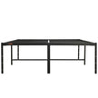 VEVOR 18 Inch Full Metal Bed Frame Platform, No Box Spring Needed, 1500 lbs Loading Capacity Embedded Heavy Duty Mattress Foundation with Steel Slat Support, Easy Assembly, Noise Free