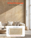 VEVOR 3D Wall Panels 4 Pack 48x24'' PU Stone-Look 32 Sq.Ft Coverage Stone Yellow