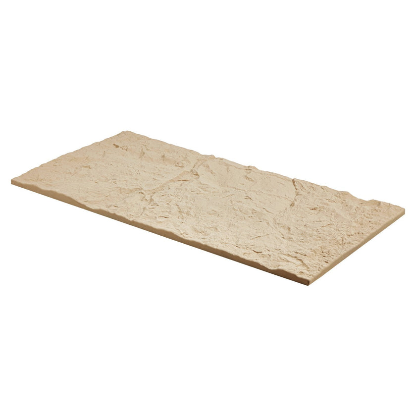 VEVOR 3D Wall Panels 4 Pack 48x24'' PU Stone-Look 32 Sq.Ft Coverage Stone Yellow