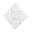 VEVOR 3D Wall Panels 33-Pack 11.81x11.81'' PVC 32 Sq.Ft Coverage Floral White