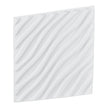 VEVOR 3D Wall Panels 12-Pack 19.7x19.7'' PVC 32 Sq.Ft Coverage Wave Matte White