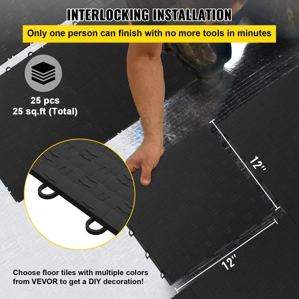 VEVOR Garage Tiles Interlocking 12
