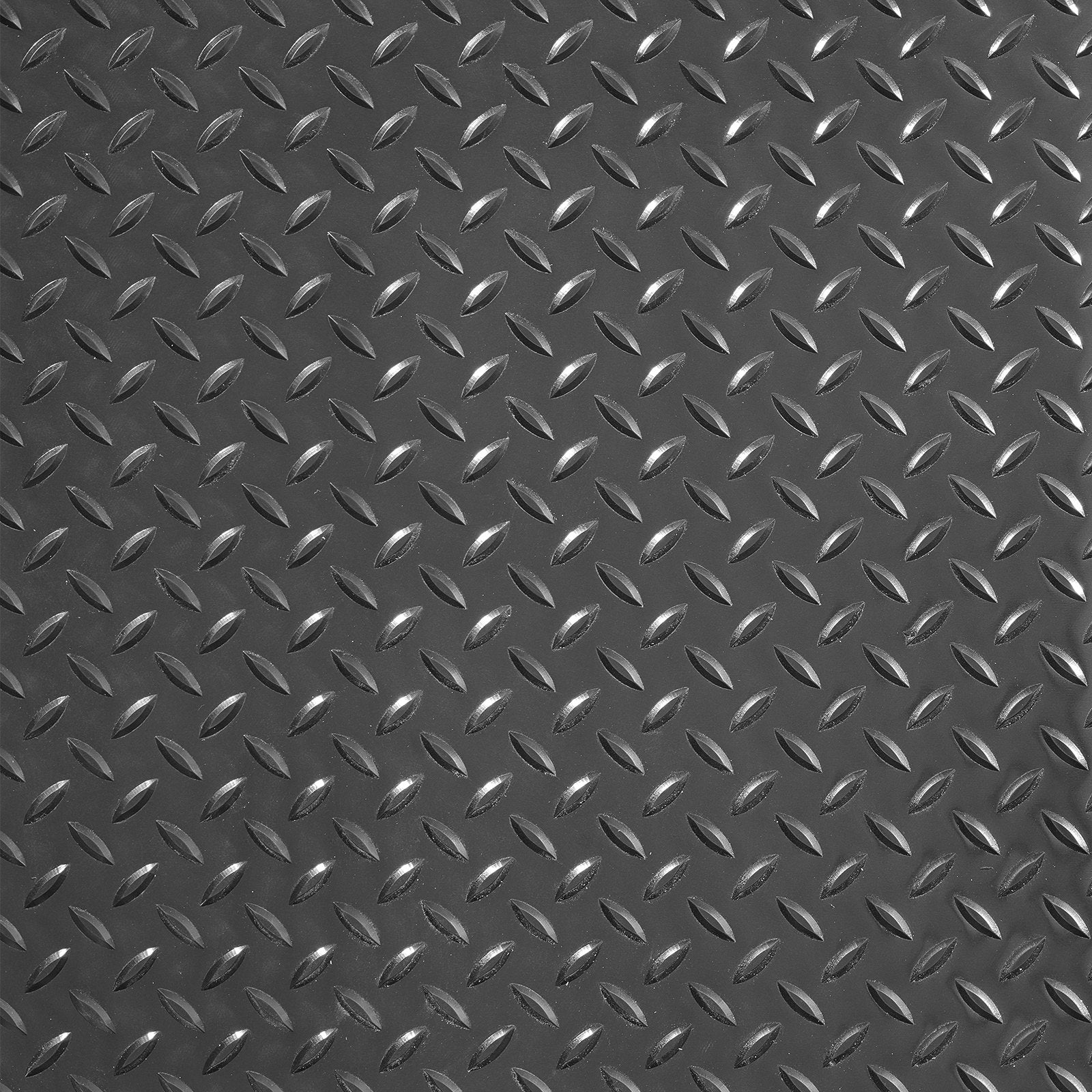 VEVOR Garage Floor Mats 2 Rolls 17 x 3.6 Ft Garage Mat 2.5mm Thickness Black Garage Flooring PVC Garage Mats for Under Car