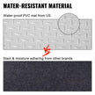 VEVOR Garage Floor Mat 4.9x13ft Vinyl Garage Flooring Roll Anti-Slide Diamond Texture Silver Garage Mats for Under Car 63.7sqft Covering Space DIY PVC Garage Floor Mat for Gyms Boats Car Trailer