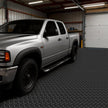 VEVOR Garage Floor Roll, 4 x 10 ft Garage Flooring Mat, 2.2 mm Thickened PVC Diamond Plate Floor Protector Mat with Double-sided Tape, Non-Slip, Easy to Clean for Warehouse, Gyms, Trailer, Black