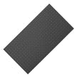 VEVOR Garage Floor Roll, 4 x 10 ft Garage Flooring Mat, 2.2 mm Thickened PVC Diamond Plate Floor Protector Mat with Double-sided Tape, Non-Slip, Easy to Clean for Warehouse, Gyms, Trailer, Black
