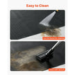 VEVOR Garage Floor Roll, 7.5 x 20 ft Garage Flooring Mat, 2.2 mm Thickened PVC Diamond Plate Floor Protector Mat with Double-sided Tape, Non-Slip, Easy to Clean for Warehouse, Gyms, Trailer, Black