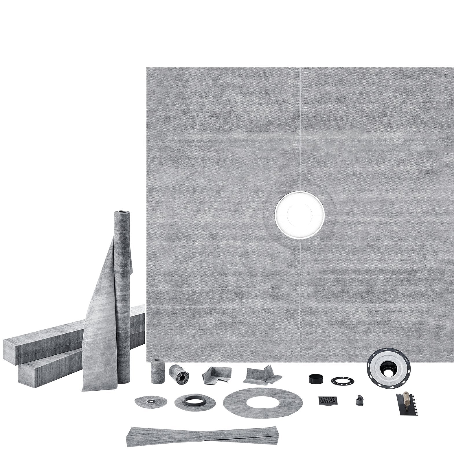 VEVOR Shower Curb Kit, 72