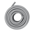 VEVOR 3/4-Inch Flexible Electrical Conduit, 100 ft, PVC Liquid-Tight Conduit Non-Metallic with 5 Straight and 5 90-Degree Conduit Connector Fittings, for Air Conditioning Motor Controller Pump, IP65