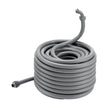 VEVOR 3/4-Inch Flexible Electrical Conduit, 100 ft, PVC Liquid-Tight Conduit Non-Metallic with 5 Straight and 5 90-Degree Conduit Connector Fittings, for Air Conditioning Motor Controller Pump, IP65
