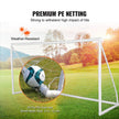VEVOR Portable Soccer Goal, 12x6 ft Soccer Net, Adults Kids Backyard Soccer Net, Large Practice Soccer Net, Youth Training Soccer Goal Set, All-Weather Outdoor Soccer Goals with Carry Bag, 1 Pack
