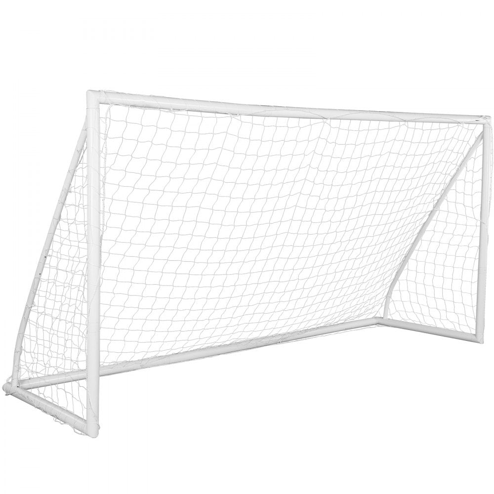 VEVOR Portable Soccer Goal, 12x6 ft Soccer Net, Adults Kids Backyard Soccer Net, Large Practice Soccer Net, Youth Training Soccer Goal Set, All-Weather Outdoor Soccer Goals with Carry Bag, 1 Pack