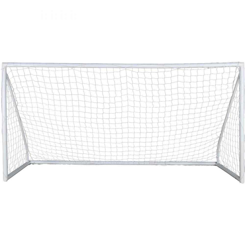 VEVOR Portable Soccer Goal, 12x6 ft Soccer Net, Adults Kids Backyard Soccer Net, Large Practice Soccer Net, Youth Training Soccer Goal Set, All-Weather Outdoor Soccer Goals with Carry Bag, 1 Pack