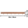 VEVOR Steel Lawn Edging Metal Landscape Edging 5PCS 4