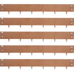 VEVOR Steel Lawn Edging Metal Landscape Edging 5PCS 5