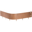 VEVOR Steel Lawn Edging Metal Landscape Edging 5PCS 5