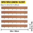 VEVOR Steel Lawn Edging Metal Landscape Edging 5PCS 5