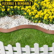 VEVOR Steel Lawn Edging Metal Landscape Edging 5PCS 5