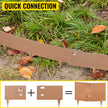 VEVOR Steel Lawn Edging Metal Landscape Edging 5PCS 5