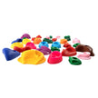 VEVOR 32 Rock Climbing Holds Climbing Rocks with Colored Climbing Rope Hardware