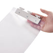VEVOR PVC Strip Curtain 107 x 213.4 cm Slat Blind Transparent Soft PVC + DOTP 2 mm Thickness Strip Curtain Stable Curtain Including Mounting Material Ideal for Doors up to Approx. 107 cm