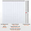 VEVOR Strip Curtain, 96