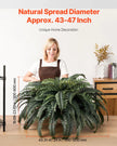 VEVOR Artificial Boston Fern Large Plastic Fern 88 Branches Indoor Outdoor Decor