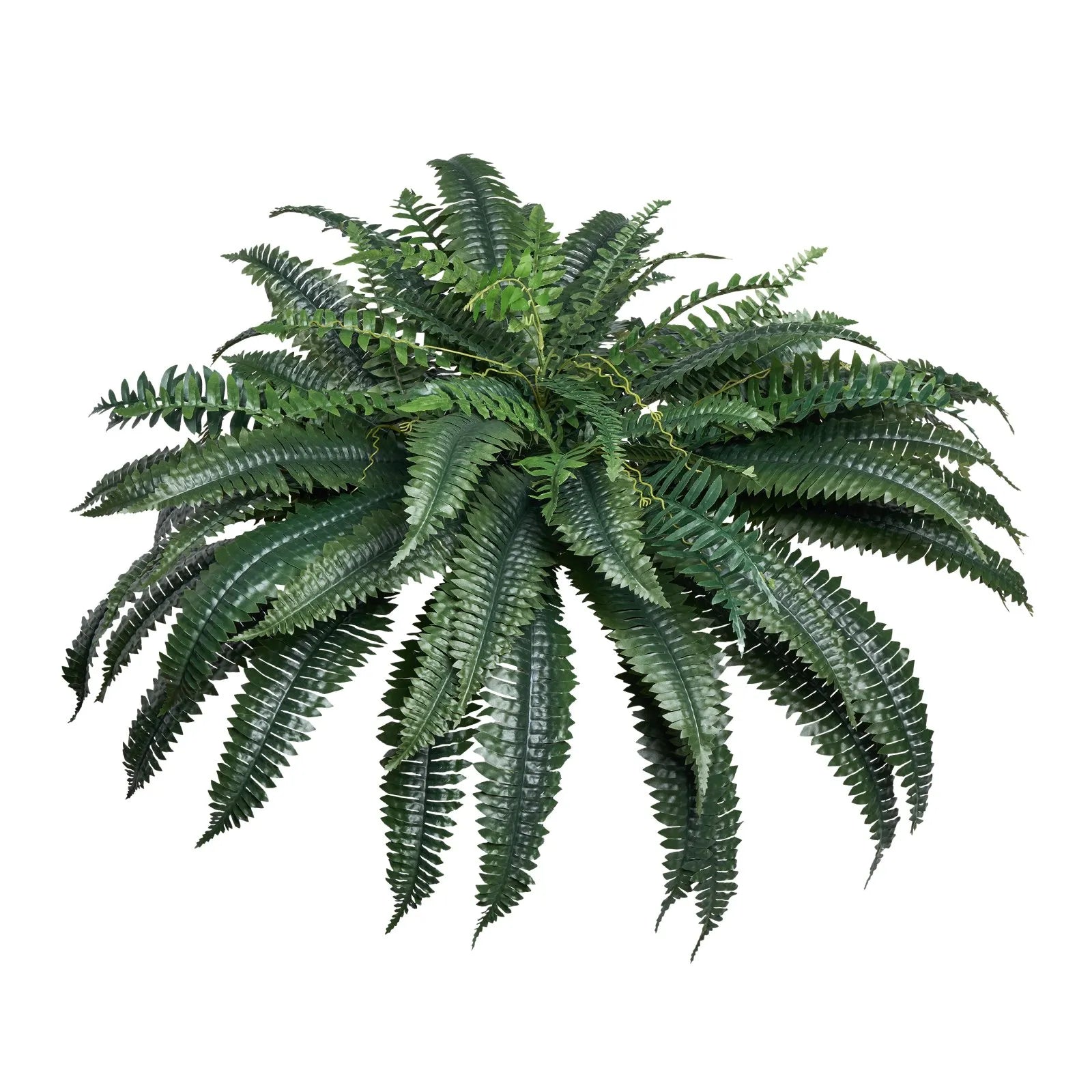 VEVOR Artificial Boston Fern Large Plastic Fern 88 Branches Indoor Outdoor Decor