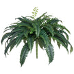 VEVOR Artificial Boston Fern Large Plastic Fern 88 Branches Indoor Outdoor Decor