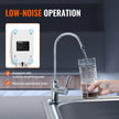 VEVOR Bottled Water Dispenser Pump System, 2x5 Gallon Dispensing System, Automatic Electric Water Dispenser, Double-Pipe Water Jug Pump, Compatible Use with Coffee/Tea Machine, Refrigerator, Ice Maker