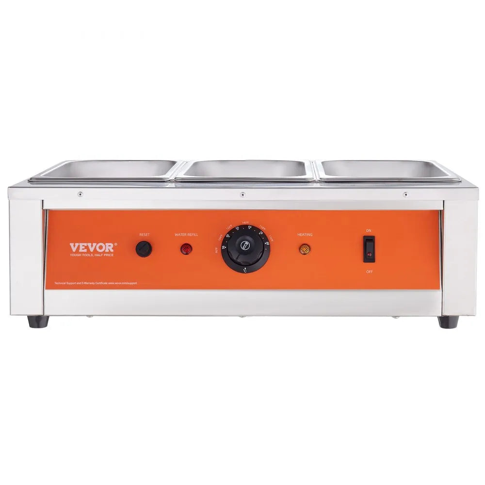 VEVOR Chocolate Tempering Machine, 26.5 Lbs 3 Tanks Chocolate Melting Pot TEMP Control 86~185℉, 1500W Stainless Steel Electric Commercial Food Warmer For Chocolate/Milk/Cream Melting and Heating