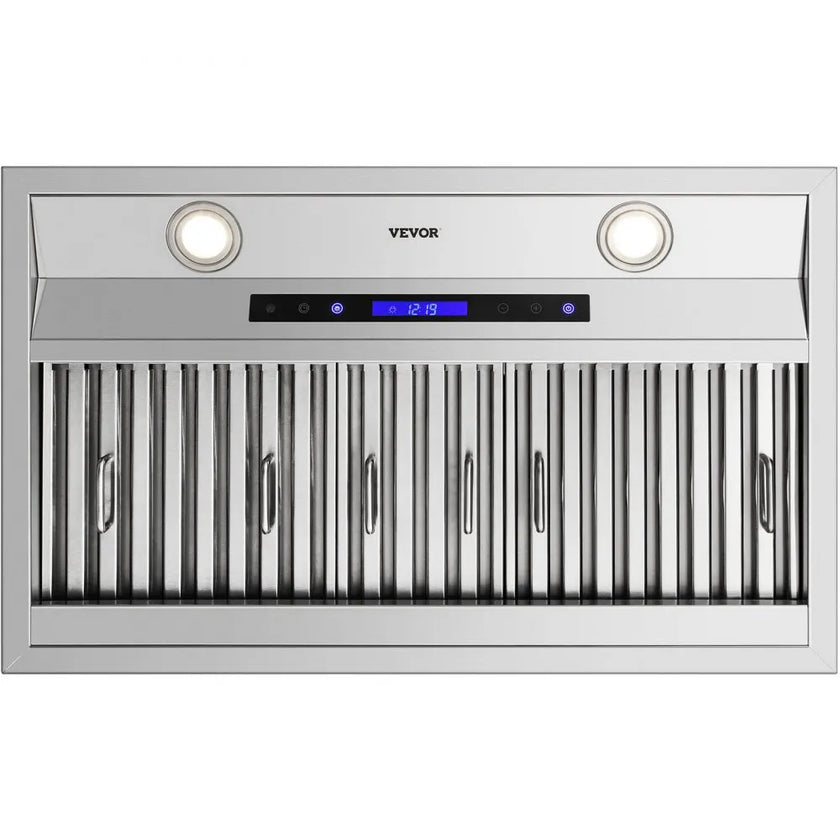 VEVOR Built-in Range Hood Insert Vent Hood 900CFM 30in Touch & Remote Control