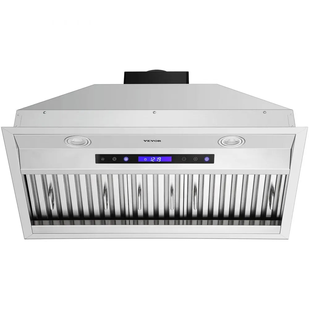 VEVOR Built-in Range Hood Insert Vent Hood 900CFM 30in Touch & Remote Control
