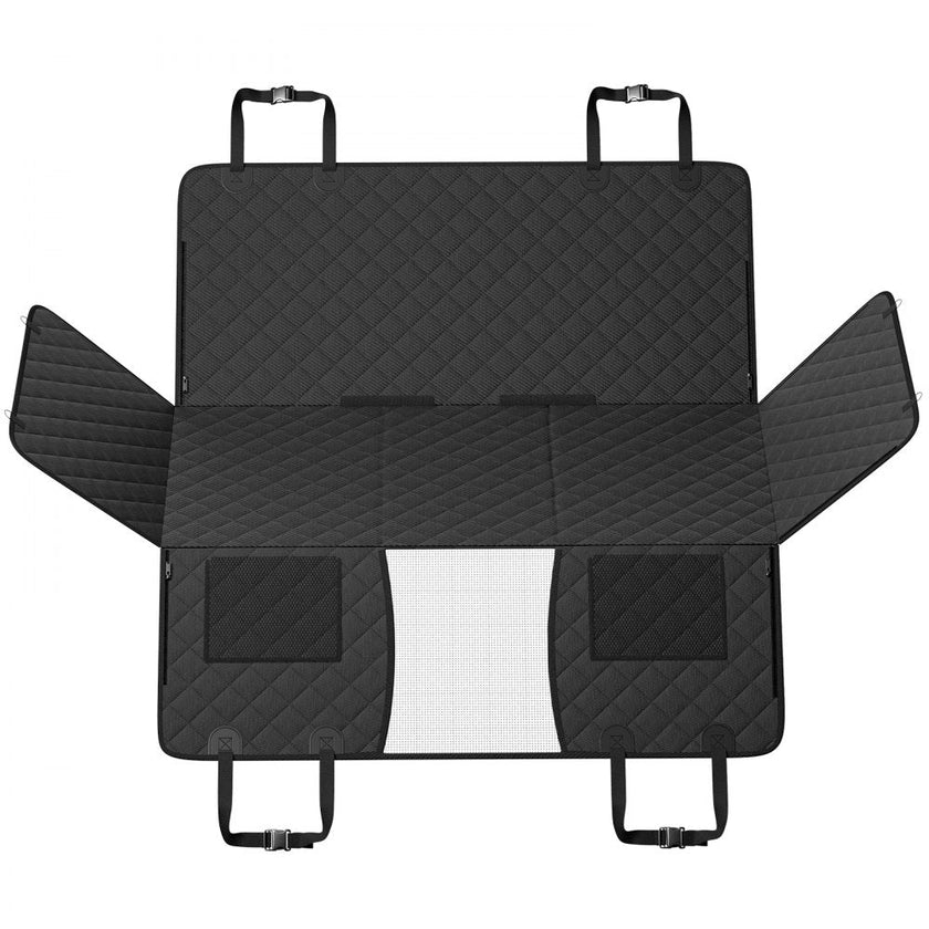 VEVOR 52 x 24.8 in Dog Car Seat Cover for Back Seat Waterproof 600D for Cars
