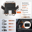 VEVOR 51.2 x 27.6 in Dog Car Seat Cover for Back Seat Waterproof 600D for SUV