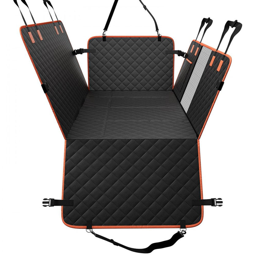 VEVOR 51.2 x 27.6 in Dog Car Seat Cover for Back Seat Waterproof 600D for SUV