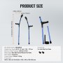 🩺 Forearm Crutches for Adults – 2 Variants Available (350 lb Capacity)