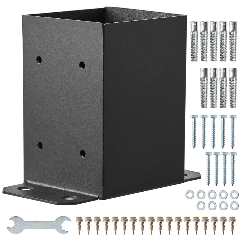 VEVOR 4x4 Post Base 2 Pcs, Inner Size 3.6