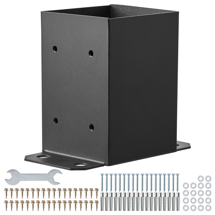VEVOR 4x4 Post Base 4 Pcs, Inner Size 3.6