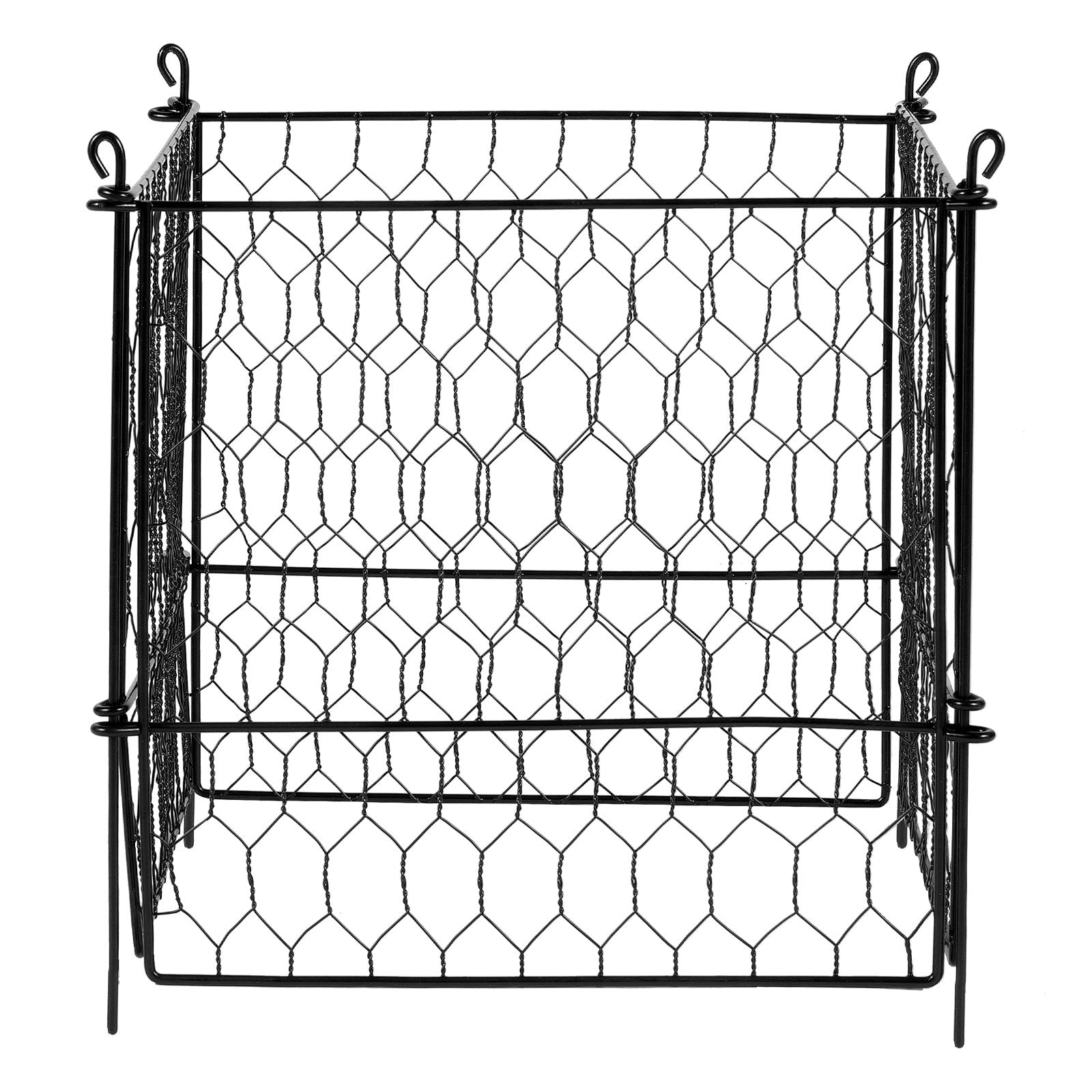 VEVOR 5 Pack Plant Protector from Animals 13.4'' x 13.4'' Metal Plant Cage