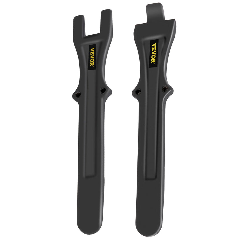 VEVOR Tire Changing Tool, 9.65 Inch Tire Iron Set, 2pcs Motorcycle Tire Irons, 40CR Steel Tire Bead Breaker, Black Tire Changing Spoons, Rust Proof Motorcycle Tire Spoons, Tire Levers For Bile Tires