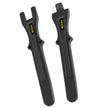 VEVOR Tire Changing Tool, 9.65 Inch Tire Iron Set, 2pcs Motorcycle Tire Irons, 40CR Steel Tire Bead Breaker, Black Tire Changing Spoons, Rust Proof Motorcycle Tire Spoons, Tire Levers For Bile Tires