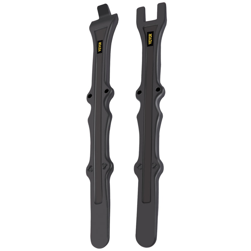 VEVOR Tire Changing Tool, 16 Inch Tire Iron Set, 2pcs Motorcycle Tire Irons, 40CR Steel Tire Bead Breaker, Black Tire Changing Spoons, Rust Proof Motorcycle Tire Spoons, Tire Levers for Bile Tires