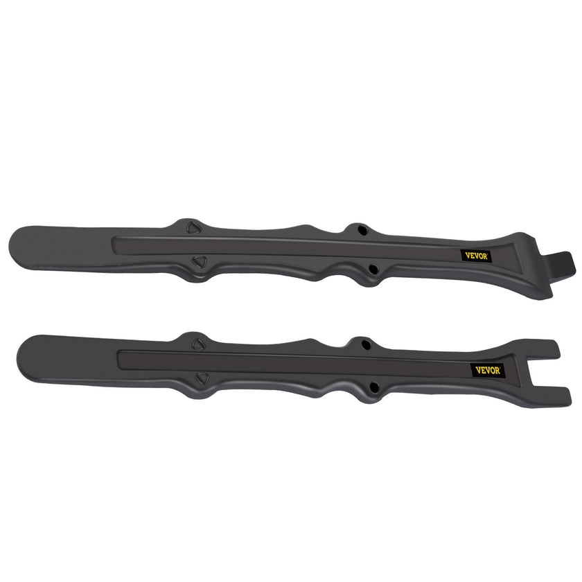 VEVOR Tire Changing Tool, 16 Inch Tire Iron Set, 2pcs Motorcycle Tire Irons, 40CR Steel Tire Bead Breaker, Black Tire Changing Spoons, Rust Proof Motorcycle Tire Spoons, Tire Levers for Bile Tires