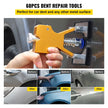 VEVOR Dent Removal Tool, 60 Pcs Paintless Dent Repair Tools, Puller and Lifter Dent Repair Kit, Glue Puller Tabs Dent Puller Kit for Auto Dent Removal, Minor Dents, Door Dings and Hail Damage