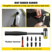 VEVOR Dent Removal Tool, 60 Pcs Paintless Dent Repair Tools, Puller and Lifter Dent Repair Kit, Glue Puller Tabs Dent Puller Kit for Auto Dent Removal, Minor Dents, Door Dings and Hail Damage