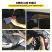 VEVOR Rods Dent Removal Kit, 20 Pcs Paintless Dent Repair Rods, Stainless Steel Dent Rods, Whale Tail Dent Repair Tools, Professional Hail Dent Removal Tool For Minor Dents, Door Dings And Hail Damage